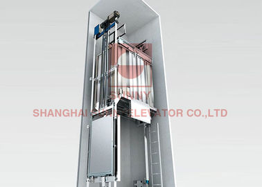 μικρός ανελκυστήρας ανελκυστήρων δωματίων μηχανών 5000kg Gearless με το τυποποιημένο σχέδιο