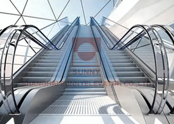 Hairline κυλιόμενη σκάλα 0.5m/S λεωφόρων αγορών ανοξείδωτου με την ενέργεια - σύστημα αποταμίευσης