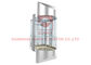 Αερίστε τον ενιαίο πορτών ανελκυστήρα επίσκεψης Kinfe 1.75m/S 800kg πανοραμικό
