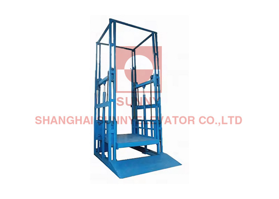 200kg-1000kg Ψηλός ανελκυστήρας φορτίου μικρά υδραυλικά αγαθά ανελκυστήρας αποθήκης φορτίου ανελκυστήρας