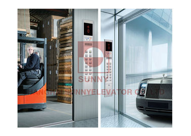 Ελεγχμένη διακόσμηση αυτοκινήτων ανελκυστήρων φορτίου πατωμάτων πιάτων χάλυβα ανελκυστήρων μέρη με το μεγάλο διάστημα