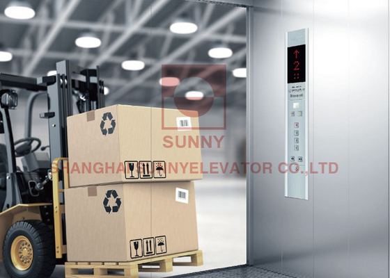 5000KG χρωματισμένος ικανότητα ανελκυστήρας φορτίου χάλυβα με το σύστημα ελέγχου ανελκυστήρων VVVF
