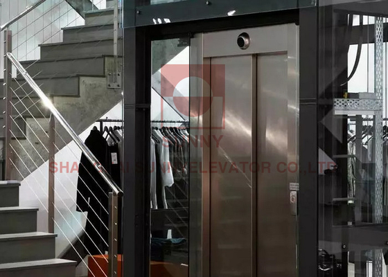 Μικρός ανελκυστήρας έλξης κατοικιών 400kg με σύστημα MONARCH