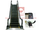 0,5 m/s Ανοξείδωτο ατσάλι Shopping Mall Escalator AC Geared Traction System