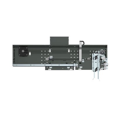 2.7NM/57W Motor Elevator Side Opening Two Panel Car Door For Elevator Door Parts