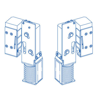 Πλάτος 9/10mm Οδηγών Ραγών Ηλεκτρονικός Μηχανισμός Ασφαλείας Ανταλλακτικά Ανελκυστήρα