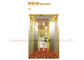 Μαλακή διακόσμηση καμπινών ανελκυστήρων φωτισμού με το χρυσό καθρέφτη τιτανίου/χαραγμένος με τα μέρη ανελκυστήρων
