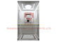 Εσωτερικό πάτωμα PVC σχεδίου ανελκυστήρων βιλών μερών ανελκυστήρων με το φως ανοξείδωτου/σωλήνων