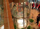 1350kg κυκλικοί ανελκυστήρες ανελκυστήρων γυαλιού πανοραμικοί με το CE ISO εγκεκριμένο