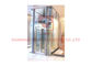 Δωμάτιο εγχώριων μηχανών κτιρίου γραφείων MRL VVVF 800kg λιγότερος ανελκυστήρας