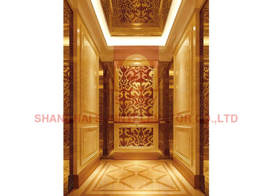 12 ανελκυστήρας Roomless μηχανών προσώπων MRL Gearless με Downlight των οδηγήσεων
