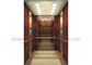 κατοικημένος ανελκυστήρας ανελκυστήρων 400kg VVVF με το ροδαλό χαραγμένο χρυσός ανοξείδωτο