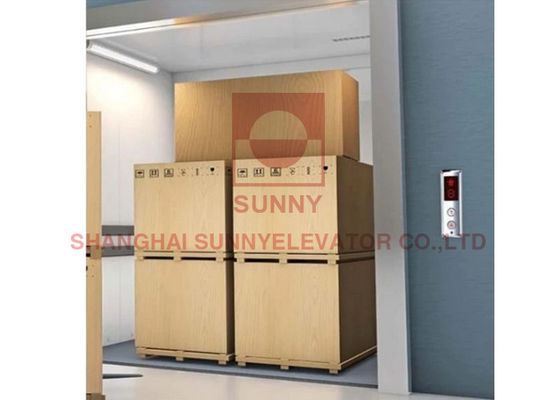 VVVF Drive Freight Elevator με χωρητικότητα φόρτωσης 1000kg και σχεδιασμό πλευρικών θυρών