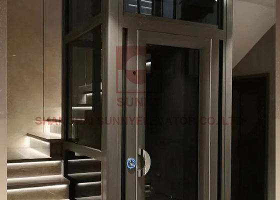 Ανελκυστήρας AC Drive 400 KG φορτίου οικιακής χρήσης με κεντρική ανοιγόμενη πόρτα για άνετη οικιακή χρήση
