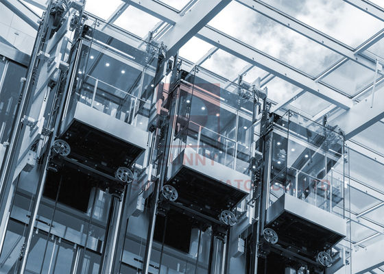 1.75m/S δωμάτιο μηχανών ανοξείδωτου λιγότερος ανελκυστήρας 6 ανελκυστήρας επιβατών