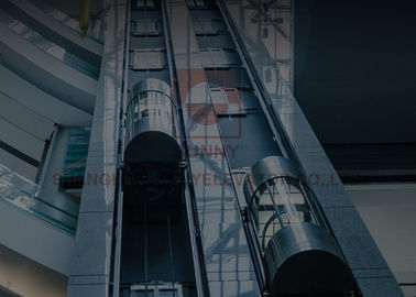 1.75m/S ηλιόλουστος πανοραμικός ανελκυστήρας ανελκυστήρων υψηλής ταχύτητας για τη βίλα ξενοδοχείων γραφείων