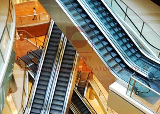 Σύγχρονη παράλληλη VVVF 30 βαθμού κυλιόμενη σκάλα λεωφόρων αγορών ασφάλειας