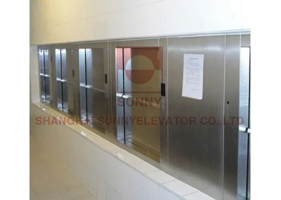 Κομψός φορητός Dumbwaiter καθρεφτών ανελκυστήρας ανελκυστήρων χαρακτικής 750lbs VVVF