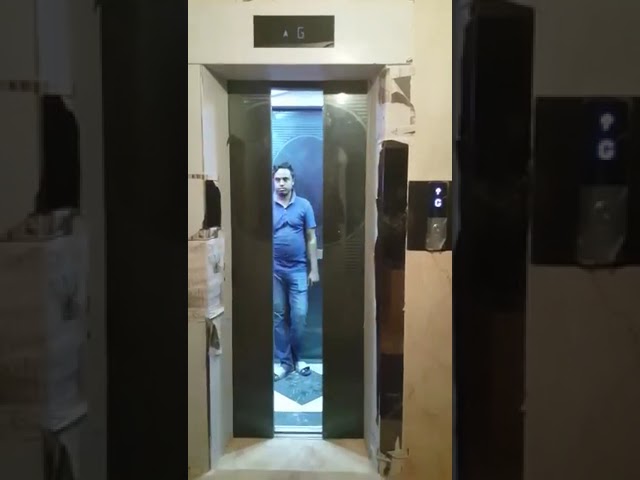 Ανελκυστήρας επιβατών βίλας 304 από ανοξείδωτο ατσάλι 450kg με σύστημα ελέγχου VVVF