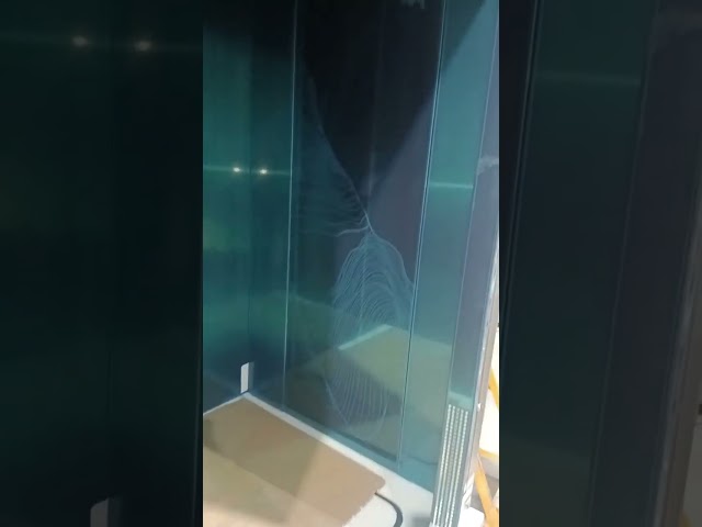 Ημικυκλική παρατήρηση τρία πανοραμικός ανελκυστήρας πλευρών για τα ξενοδοχεία